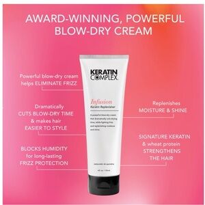 Keratin Complex Infusion Keratin Replenisher Blow-Dry Cream